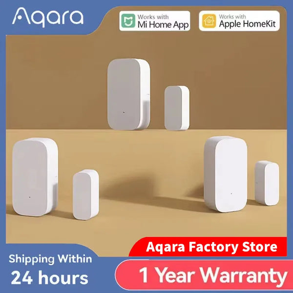 Aqara Door Window Sensor Zigbee Wireless Connection Alarm Smart Mini Door Sensor Work With Aqara Gateway Mi Home HomeKit APP