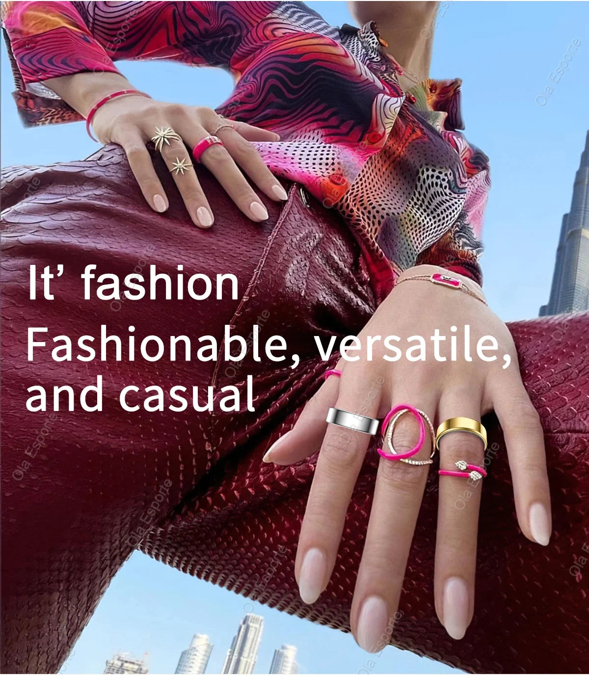 Smart Ring Newest Intelligent Wearable Device For Men Women Bluetooth Heart Rate Sleep Health Monitor Waterproof for IOS Android