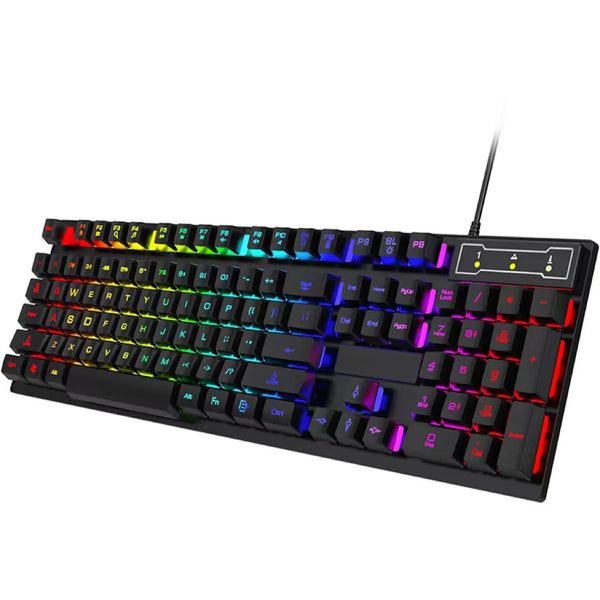 Wired RGB Backlit Office Gaming Keyboard