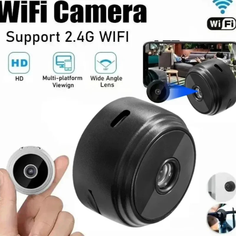 A9 Mini WiFi Surveillance Camera – 1080P HD Night Vision Smart Home Security Cam