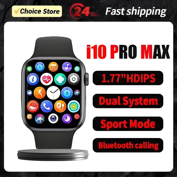 New SmartWatch Smart Watch for Men i10 Pro Max Series 9 Phone Call Custom Watch Face Sport Waterproof Women Man Wearable Watch