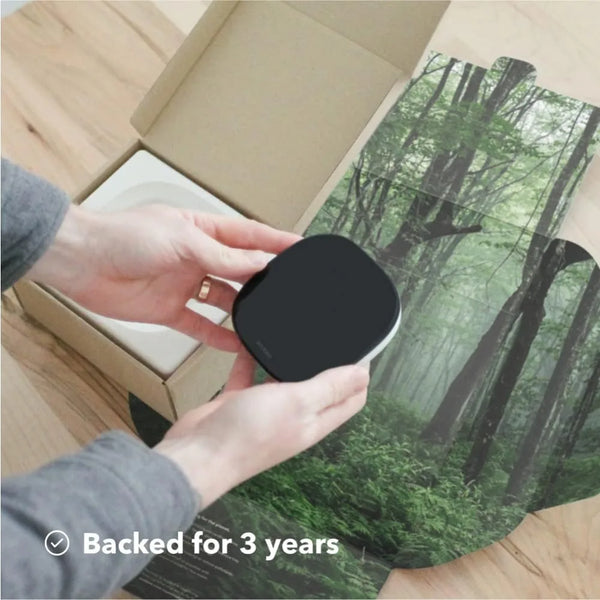 Smart Thermostat Enhanced - Programmable Wifi Thermostat - Works with Siri, Alexa, Assistant - Energy Star Certified