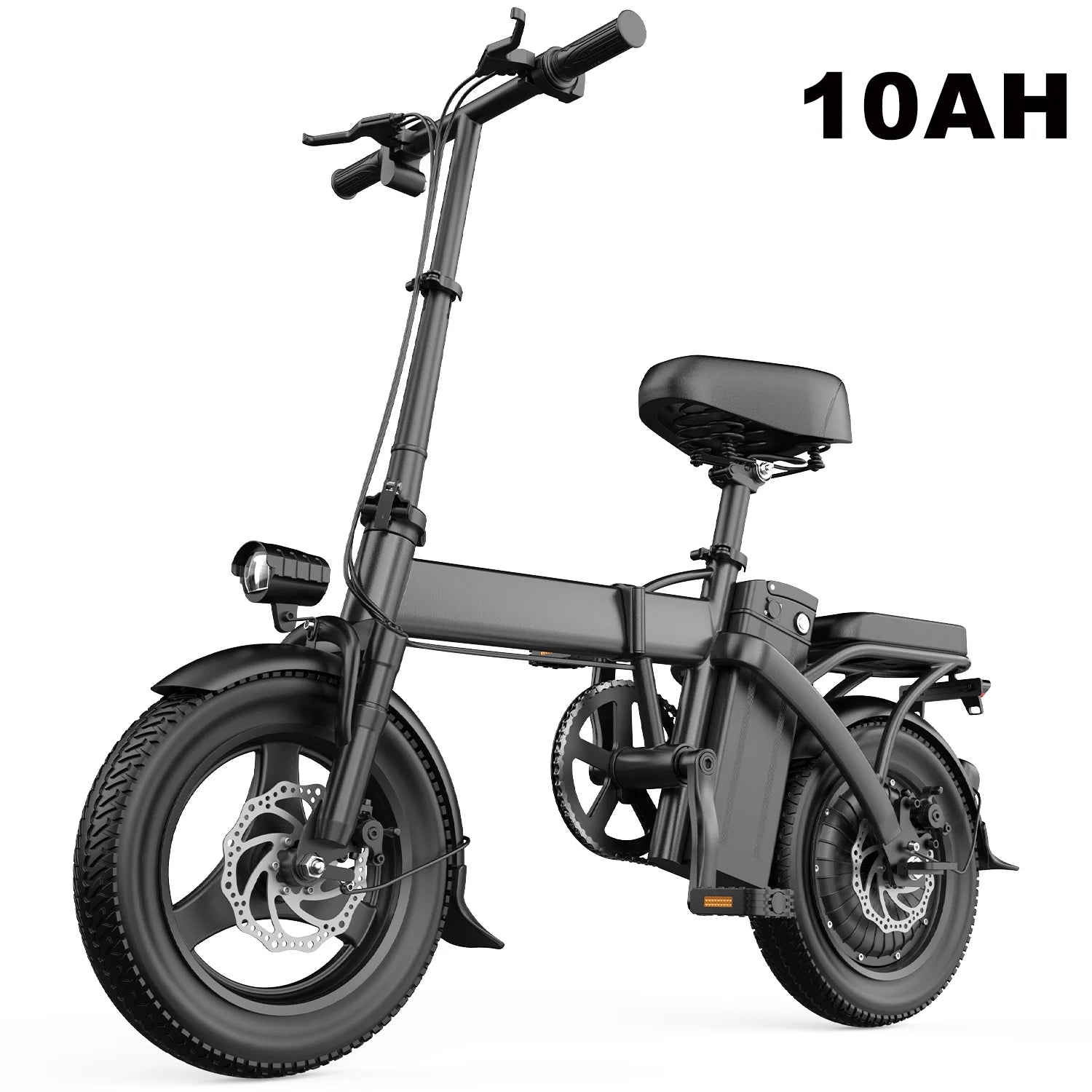 750W Foldable Electric Bike – 48V 15Ah Battery, 14-Inch Tires & LCD Display