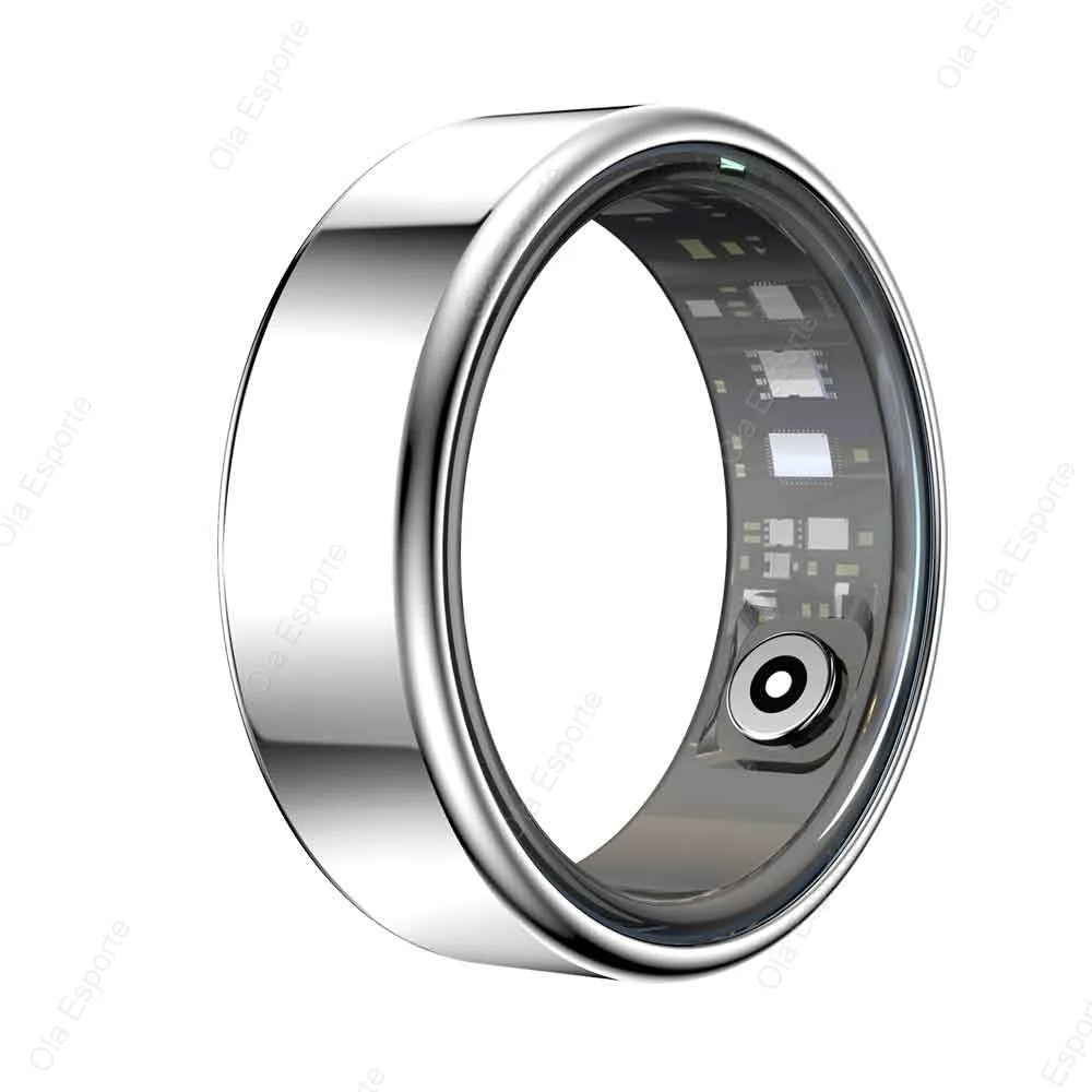 Smart Ring Newest Intelligent Wearable Device For Men Women Bluetooth Heart Rate Sleep Health Monitor Waterproof for IOS Android