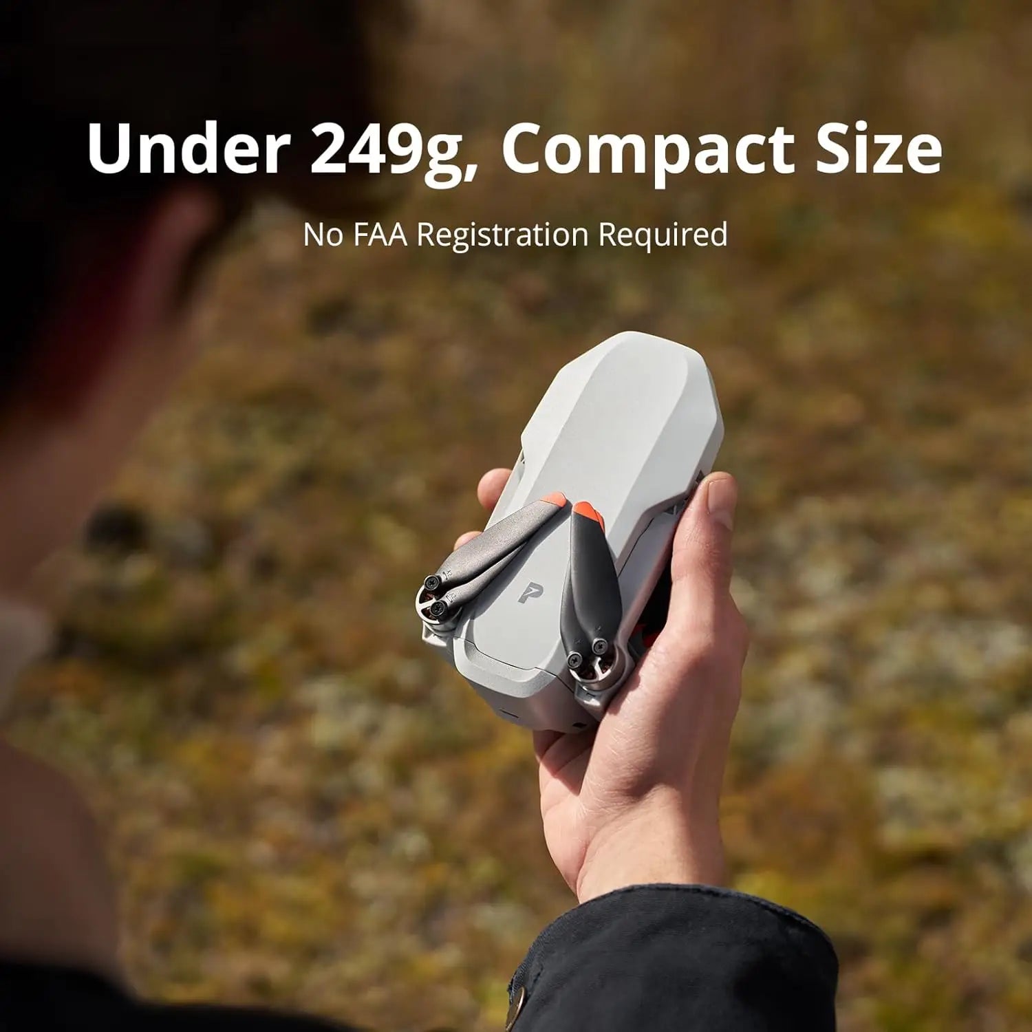 Potensic ATOM 2 Camera Drone 4K HDR Video, 8K Photo, 3-Axis Gimbal, Under 249g, Vertical Shooting,10-KM, AI Night Shot, AI Track