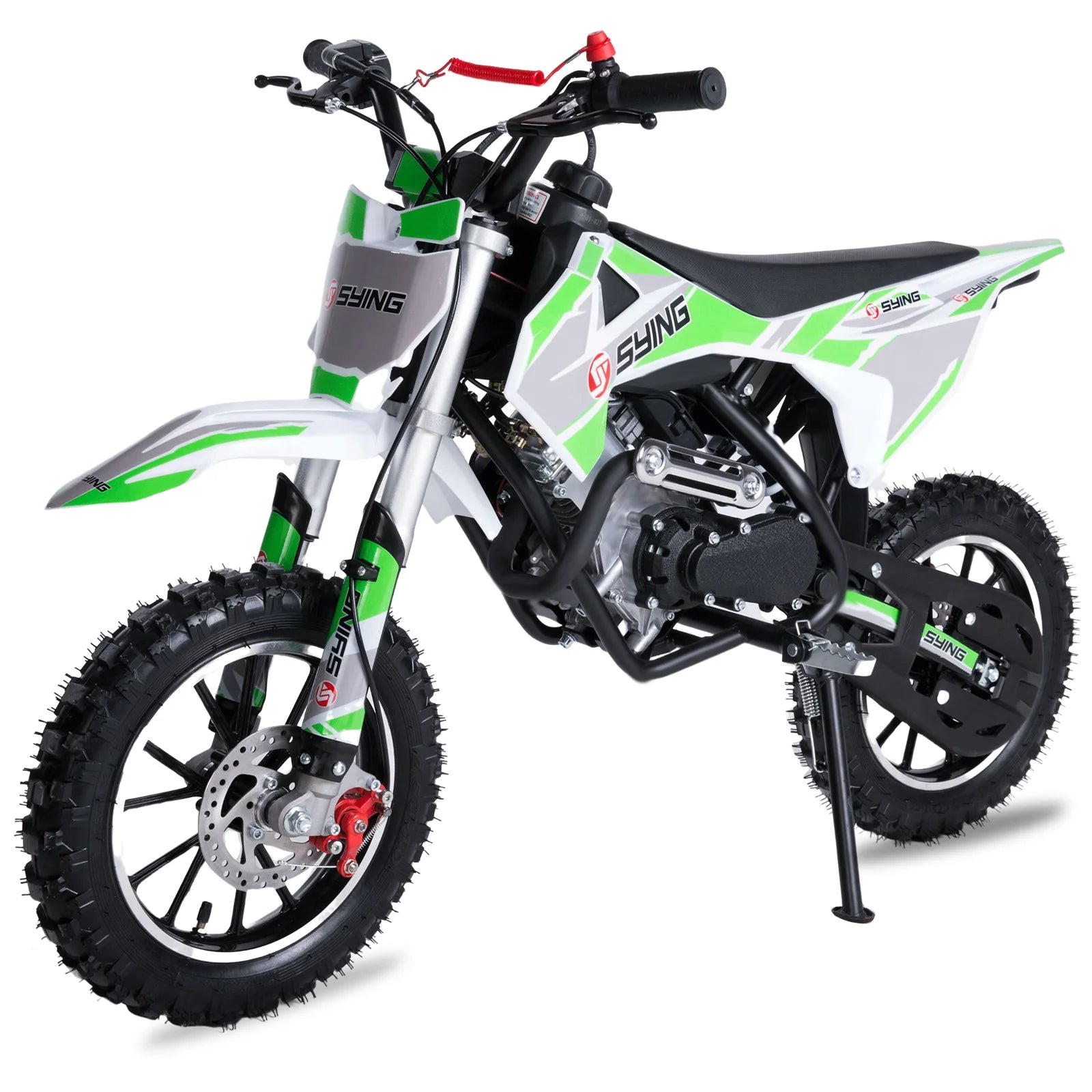 58CC Off-Road Mini Motorcycle for Kids 4-Stroke Pit Bikes Gas Powered Motorcycle Gift for Children Dirt Bike Pull Start