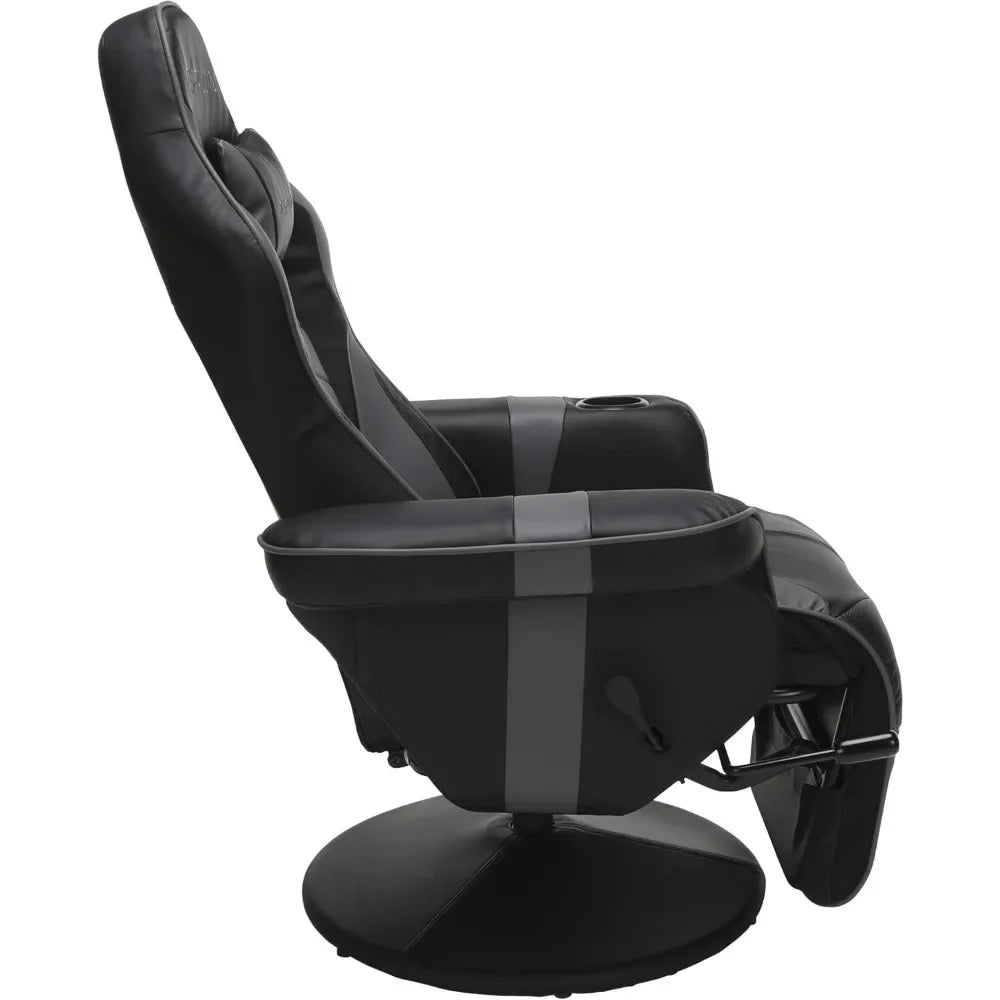Gaming Recliner Chairs, Computer Recliner, Adjustable Leg Rest and Recline, Reclining Gaming Chair with Footrest