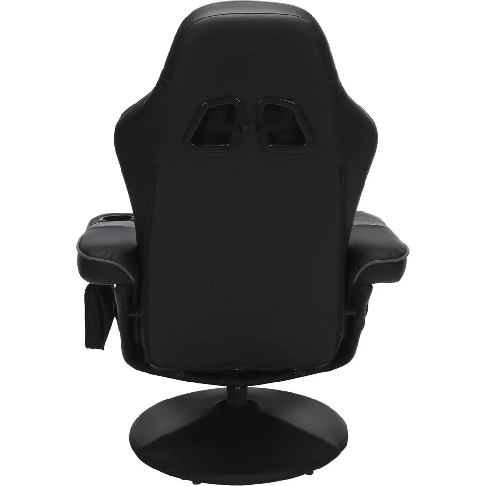 Gaming Recliner Chairs, Computer Recliner, Adjustable Leg Rest and Recline, Reclining Gaming Chair with Footrest
