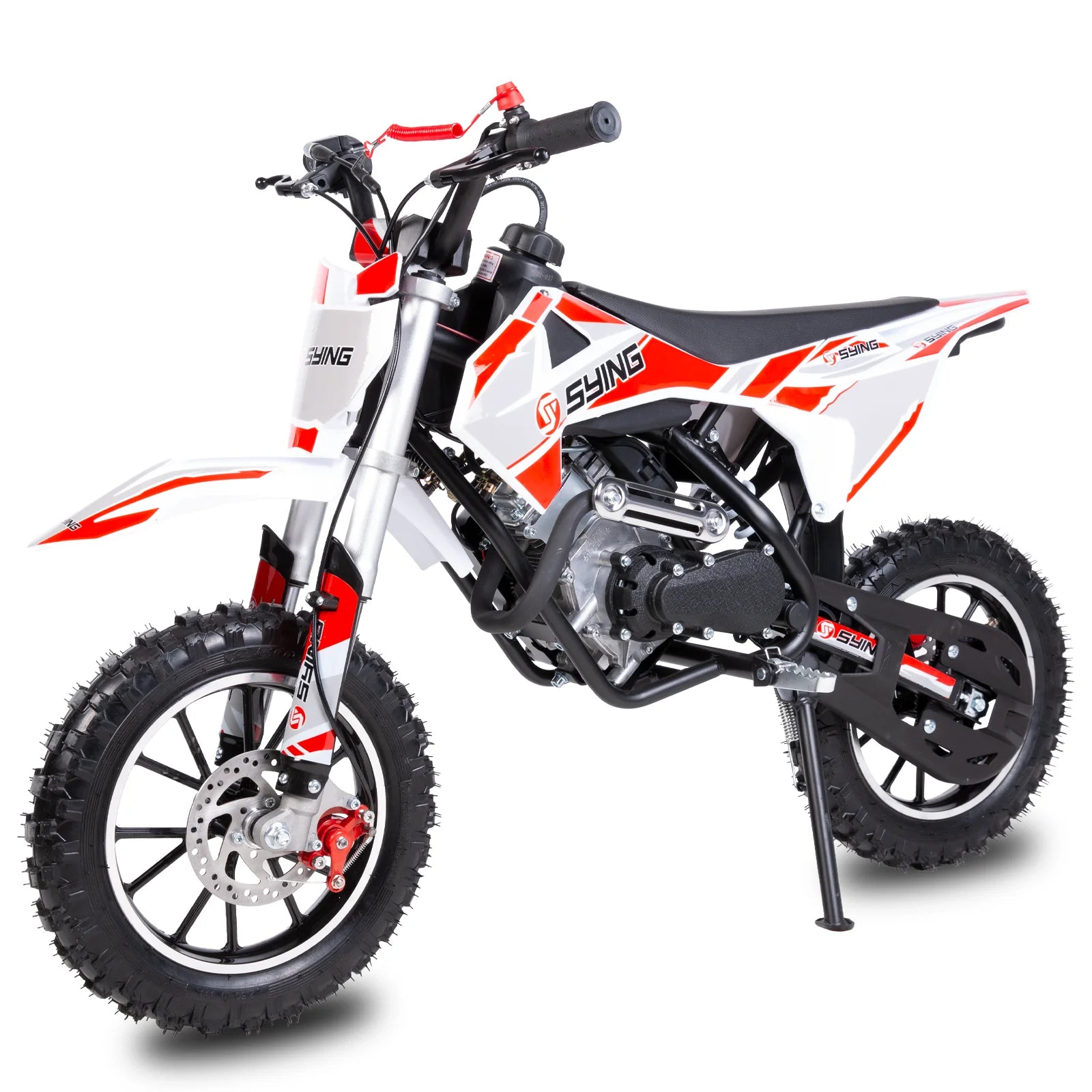 58CC Off-Road Mini Motorcycle for Kids 4-Stroke Pit Bikes Gas Powered Motorcycle Gift for Children Dirt Bike Pull Start