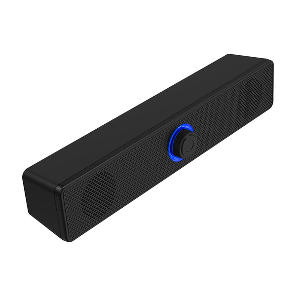 Bluetooth-compatible Speaker 3D Stereo Bass Wired Soundbar Home Theater Subwoofer Surround Audio System USB 3.5 Jack for Laptop