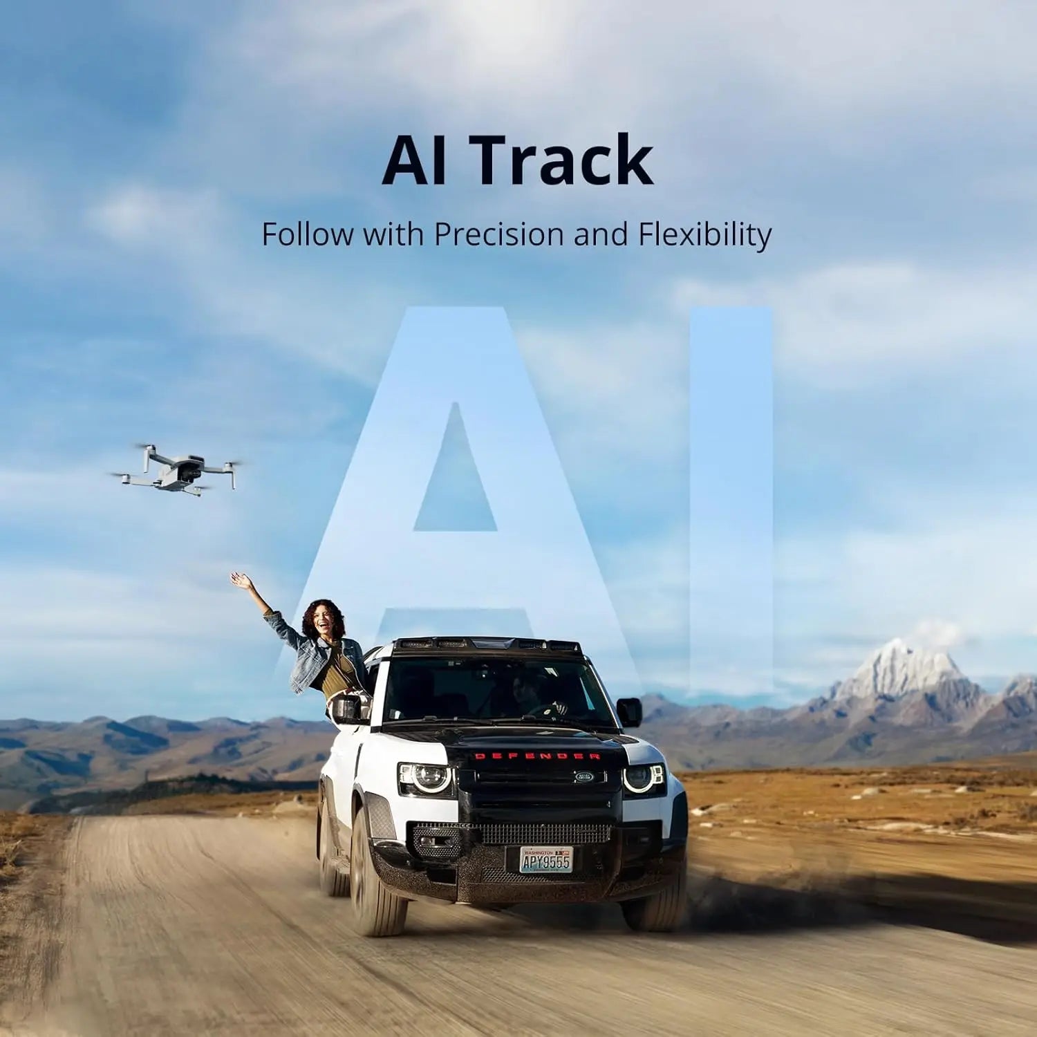 Potensic ATOM 2 Camera Drone 4K HDR Video, 8K Photo, 3-Axis Gimbal, Under 249g, Vertical Shooting,10-KM, AI Night Shot, AI Track